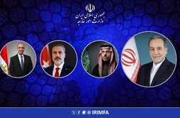 I.R. Iran, Ministry of Foreign Affairs- Iranian FM holds phone talks with Turkish Egyptian and Saudi counterparts on Muscat negotiations